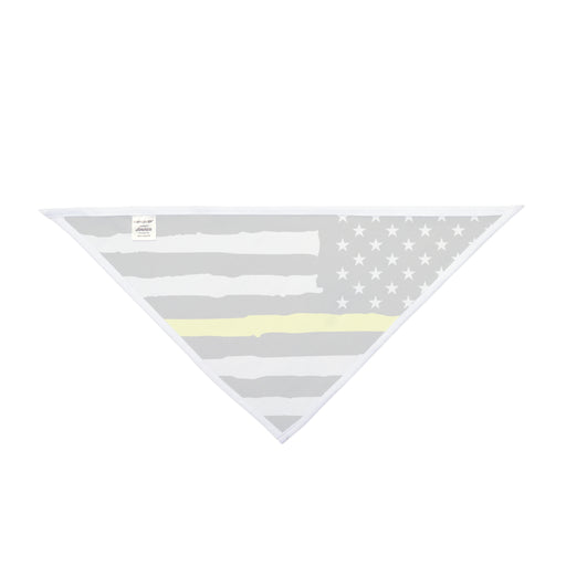 Thin Yellow Line Dog Bandana