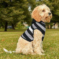 Thin White Line Flag Dog Hoodie
