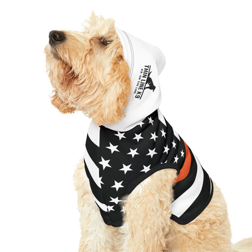 Search and Rescue Thin Orange Line Dog Hoodie
