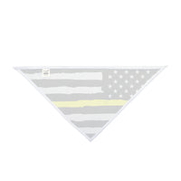 Thin Yellow Line Dog Bandana