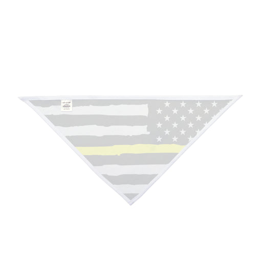 Thin Yellow Line Dog Bandana