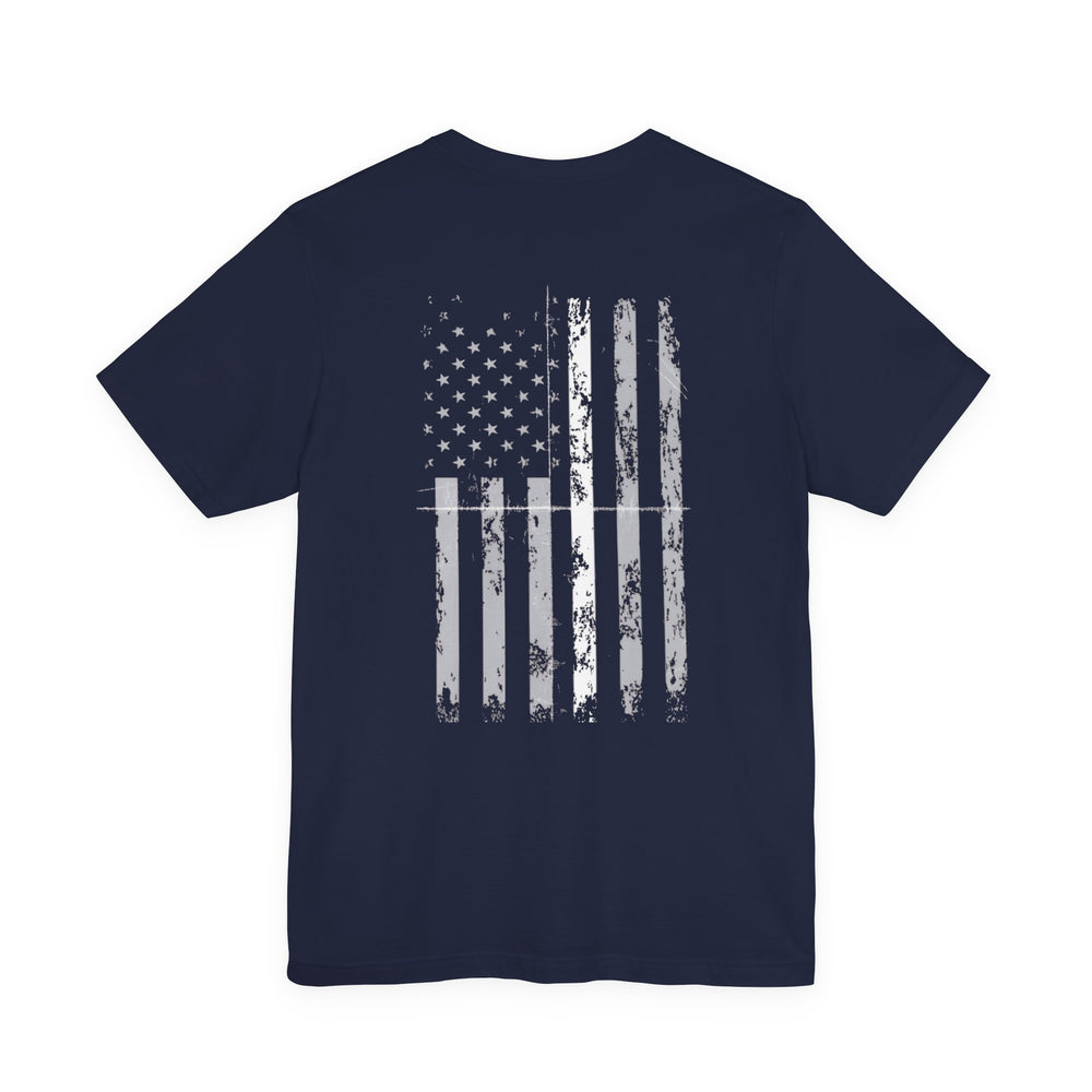 Thin White Line Flag T-shirt