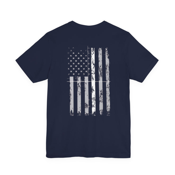 Thin White Line Flag T-shirt