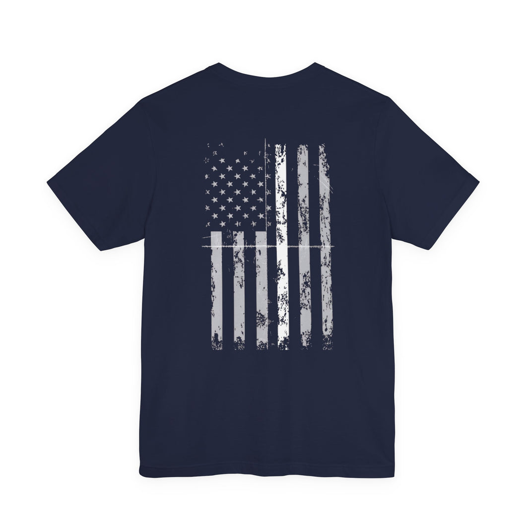 Thin White Line Flag T-shirt