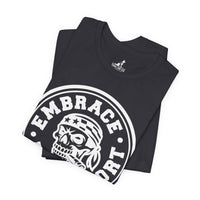 Embrace Discomfort – Skull Patriot Tee