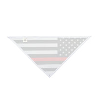 Thin Red Line Flag Dog Bandana