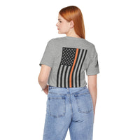 DPW Thin Orange Line Tee – Built for the Backbone
