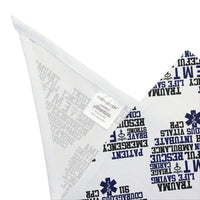 EMT, EMS, Paramedic Word Cloud Dog Bandana
