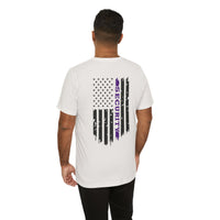 Thin Purple Line Flag T-Shirt