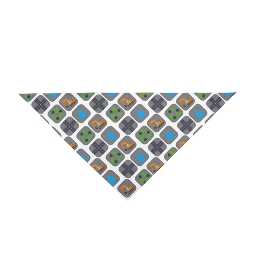 Public Works Dog Bandana – 4 Icons Design