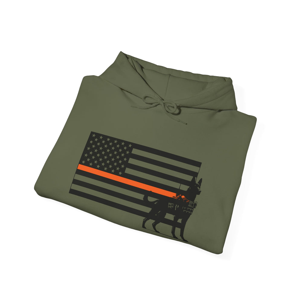 Search & Protect K9 Hoodie – Thin Orange Line