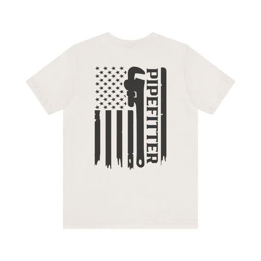 Pipefitter Pride – American Flag Trades Tee