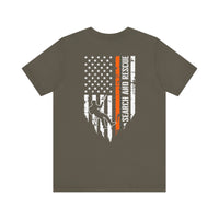 Thin Orange Line – Search & Rescue Climber Tee