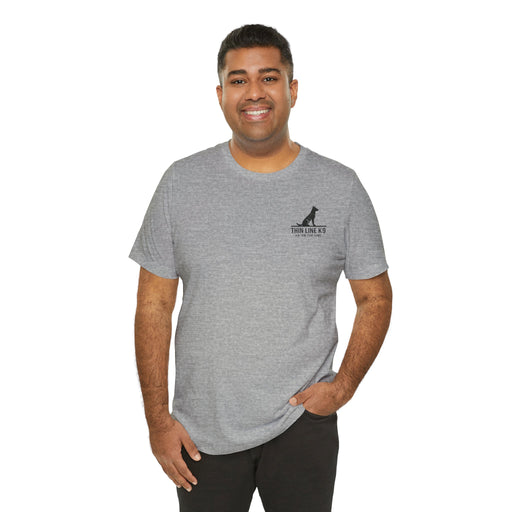 Thin White Line Flag T-shirt