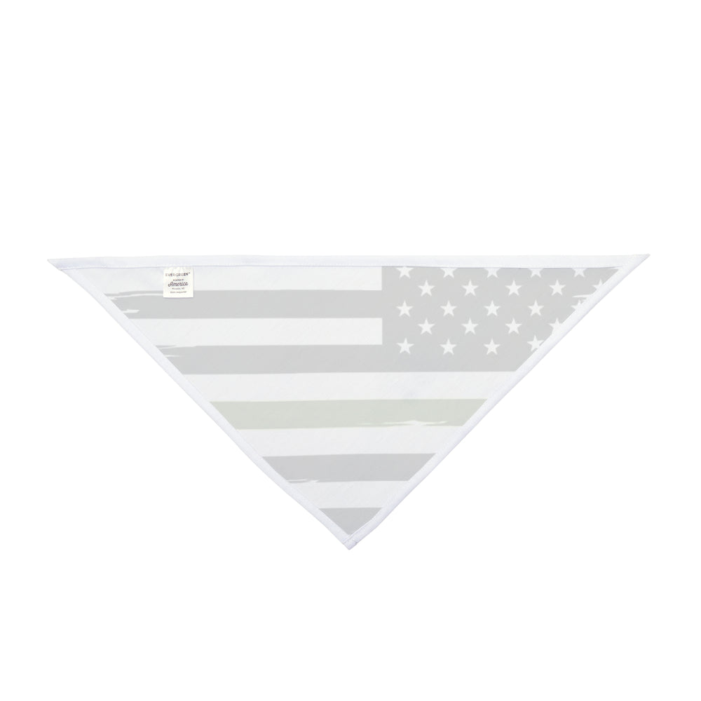 Thin Green Line Flag Dog Bandana