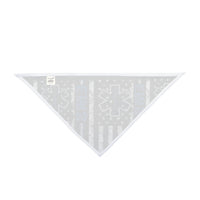 K9 EMT Dog Bandana – Thin White Line with EMS & Blue Line Support