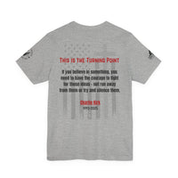 Charlie Kirk Memorial Tee – “This Is the Turning Point”