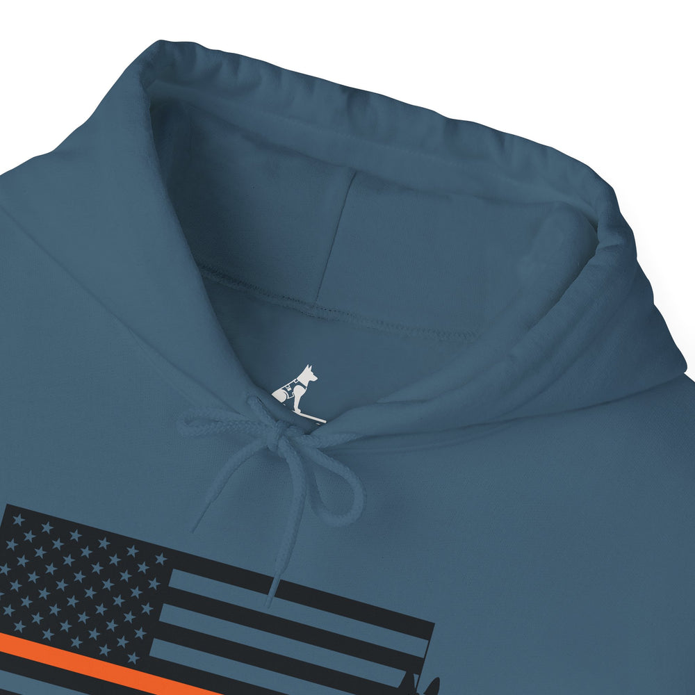 Search & Protect K9 Hoodie – Thin Orange Line