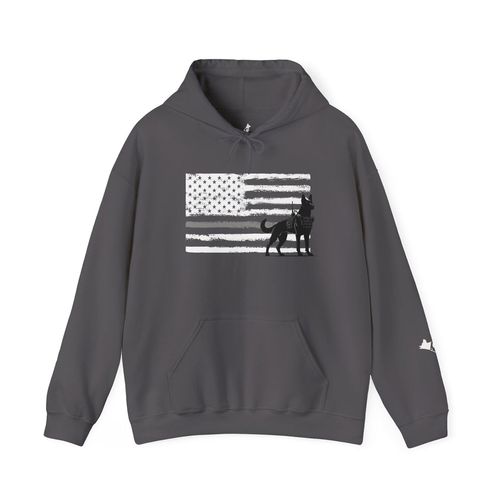 Thin Silver Line K9 Hoodie – Loyalty Wears a Badge
