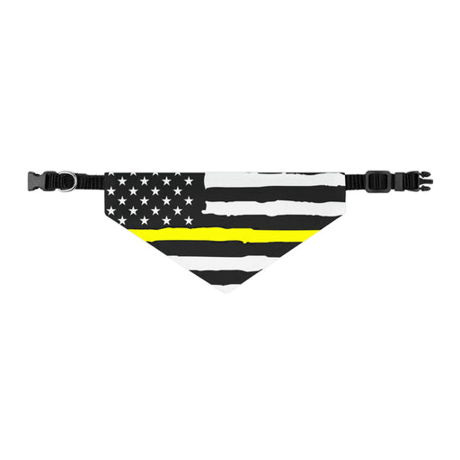 Thin Yellow Line Dog Bandana
