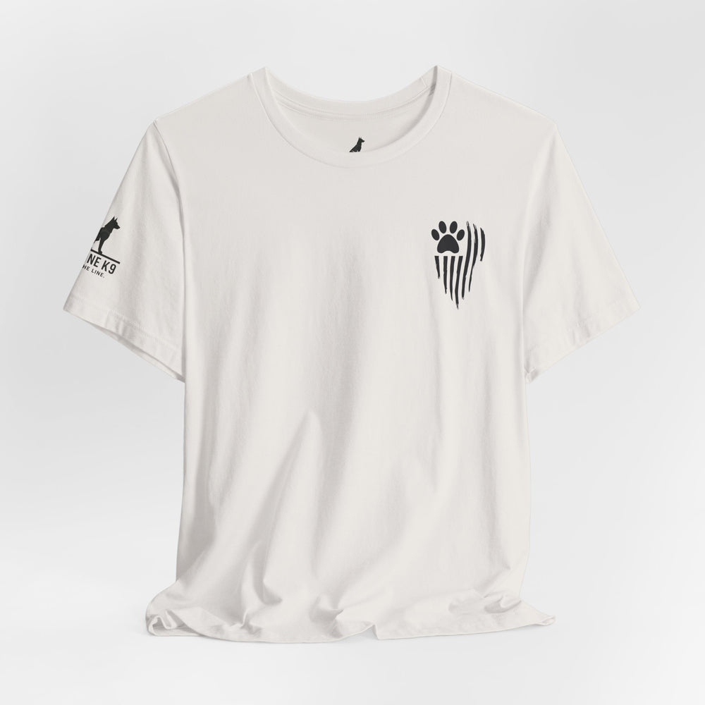Thin Blue Line Flag K9 Handler Tee