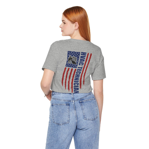 HVAC Flag Tee - Cool Under Pressure