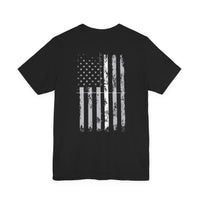 Thin White Line Flag T-shirt