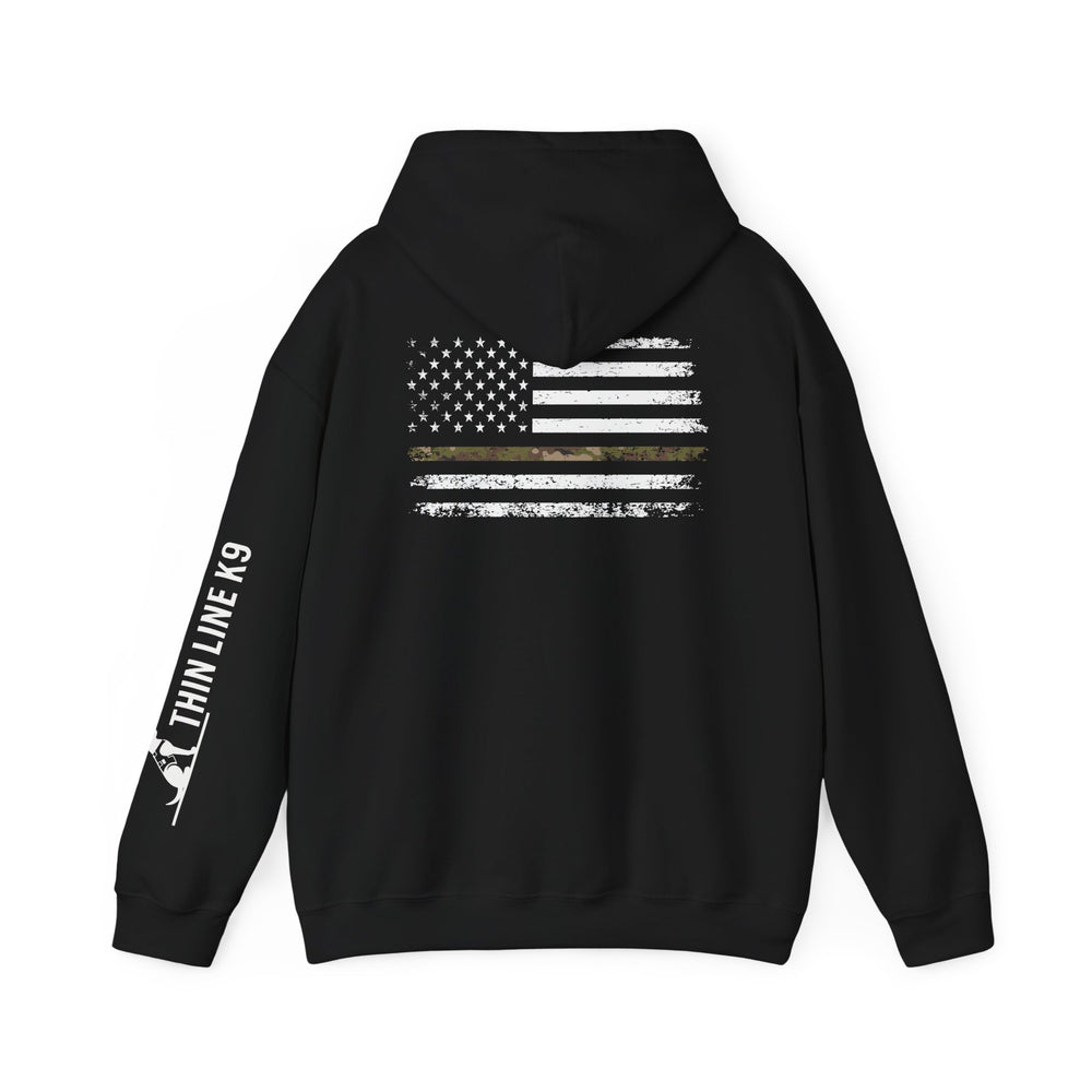 Thin Camo Line K9 Hoodie