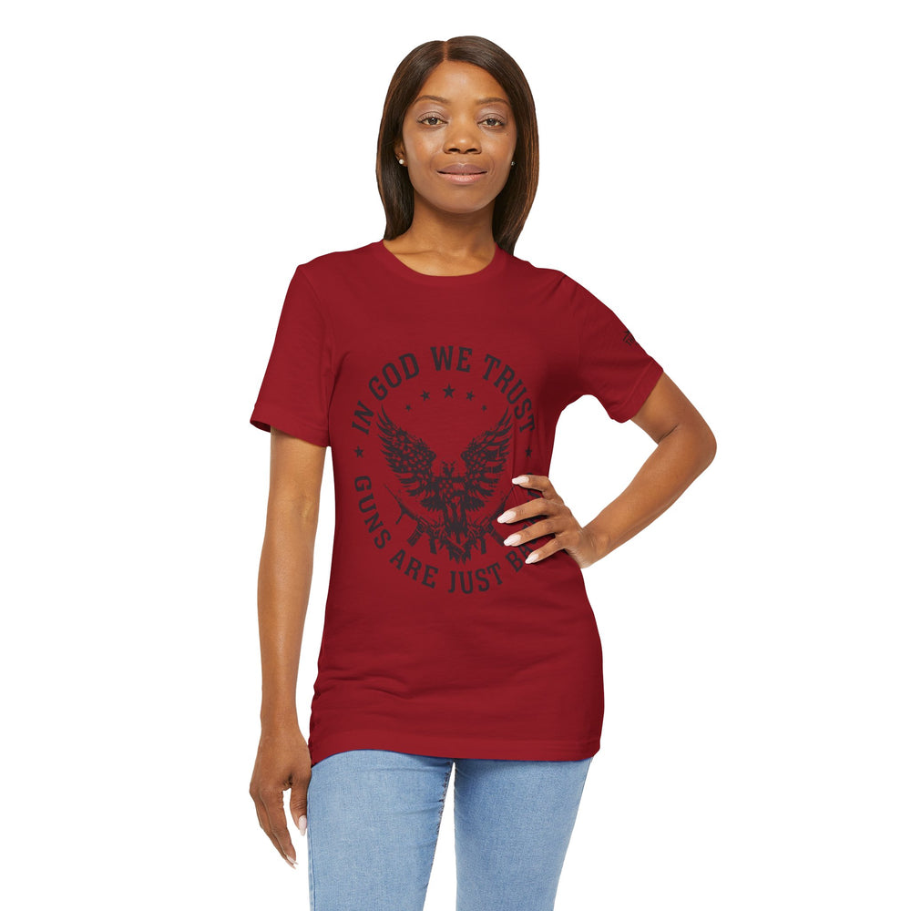 In God We Trust – Guns Are Just the Backup Tee