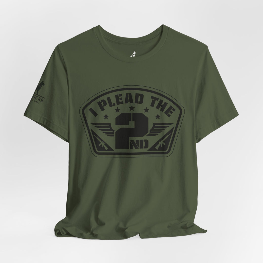 image I Plead the 2nd – Winged 2A Tee