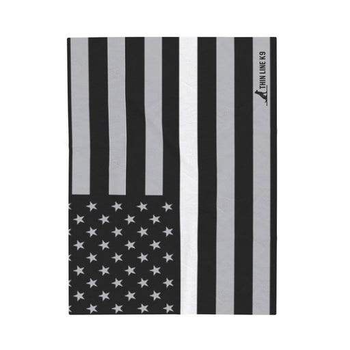 Thin White Line Blanket