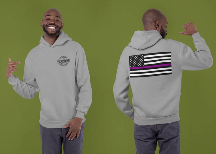 Thin Purple Line Hoodie – F*ck Around And Find Out