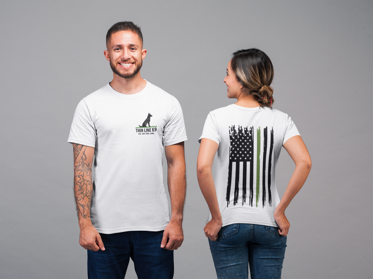 Thin Green Line Flag T-Shirt