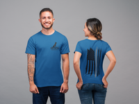 Thin Grey Line Flag Tee – Corrections Don’t Cry, They Contain