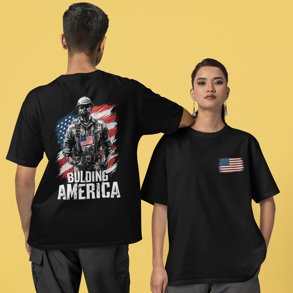 Building America Flag Tee