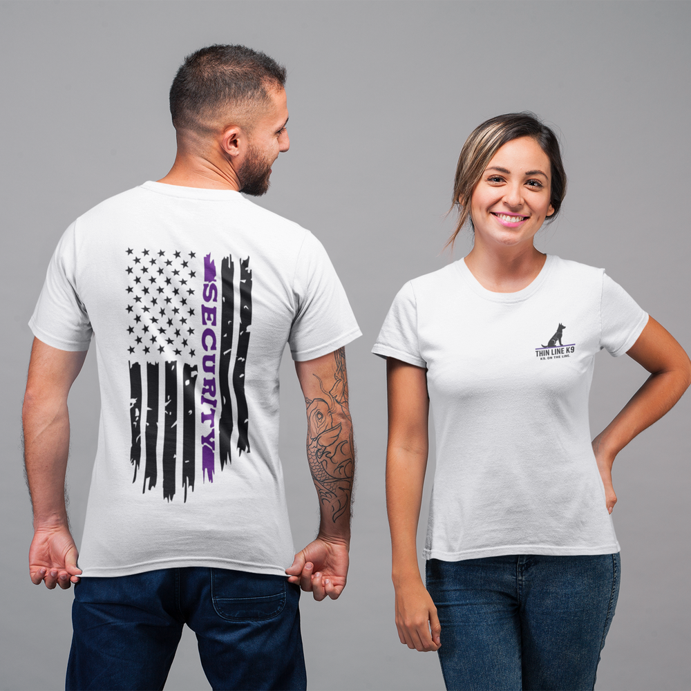 Thin Purple Line Flag T-Shirt