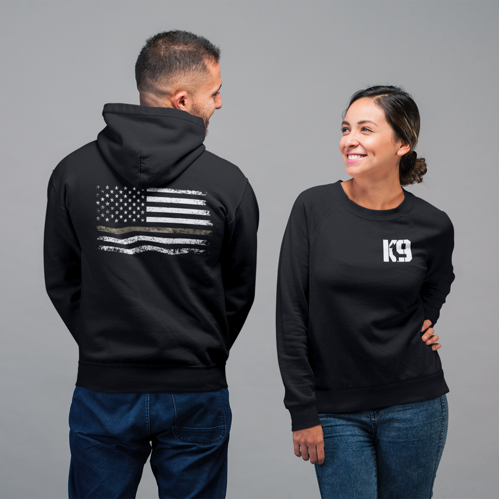 Thin Camo Line K9 Hoodie