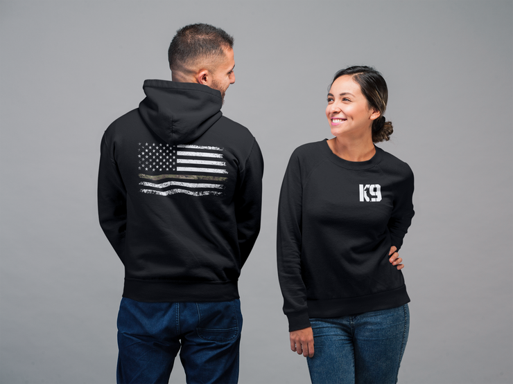 Thin Camo Line K9 Hoodie