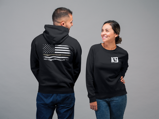Thin Camo Line K9 Hoodie