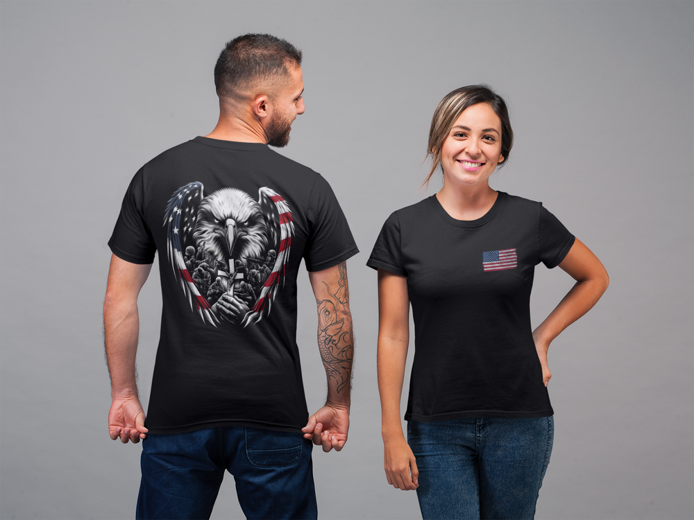 American Flag Eagle T-shirt