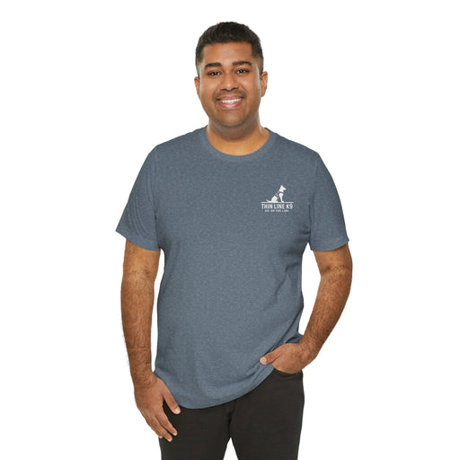 Red, White & Revved Up – Piston Flag Tee