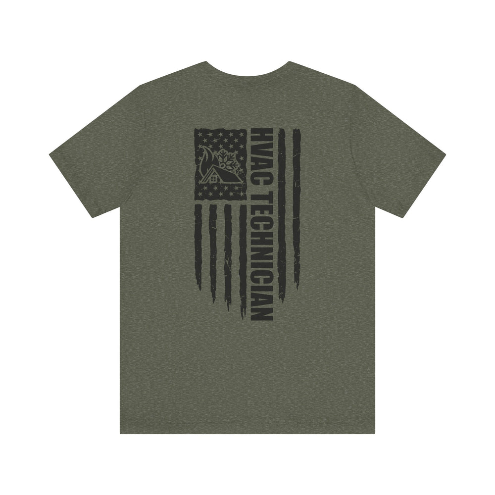 HVAC Flag Tee - Cool Under Pressure