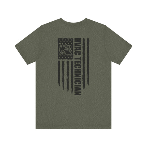 HVAC Flag Tee - Cool Under Pressure