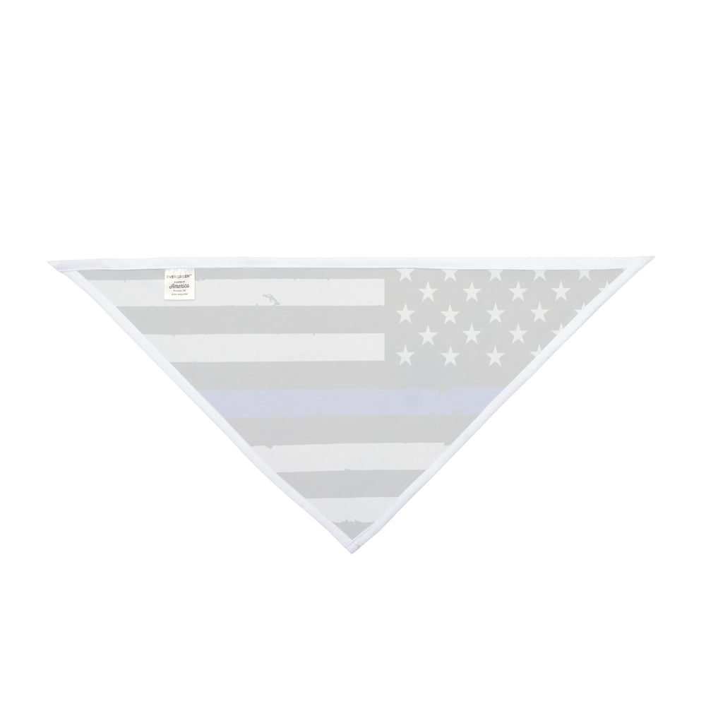 Thin Blue Line Flag Dog Bandana