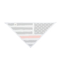 Thin Orange Line Flag Dog Bandana