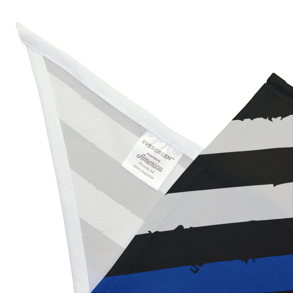 Thin Blue Line Flag Dog Bandana