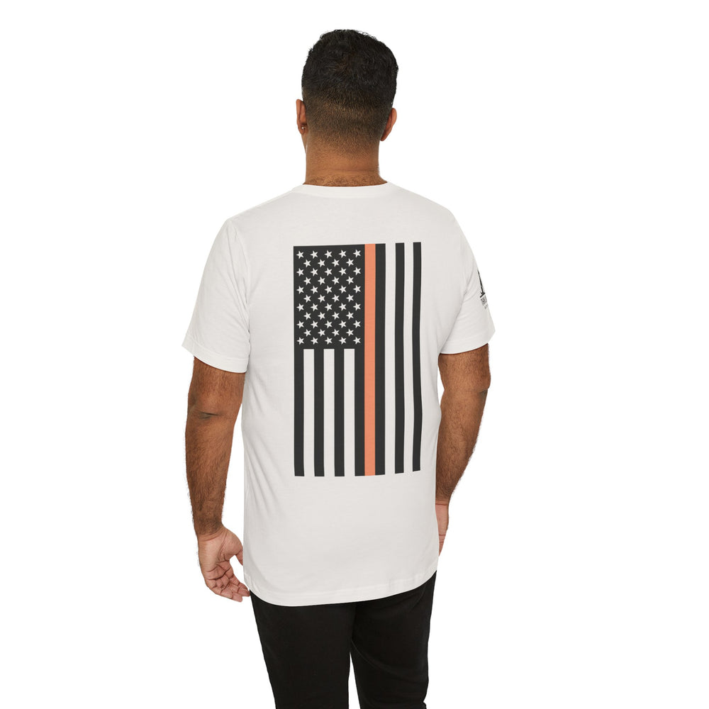 DPW Thin Orange Line Tee – Built for the Backbone