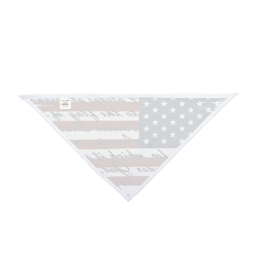 Pledge of Allegiance Dog Bandana