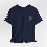 No Hook Too Heavy – Tow Truck Flag Tee
