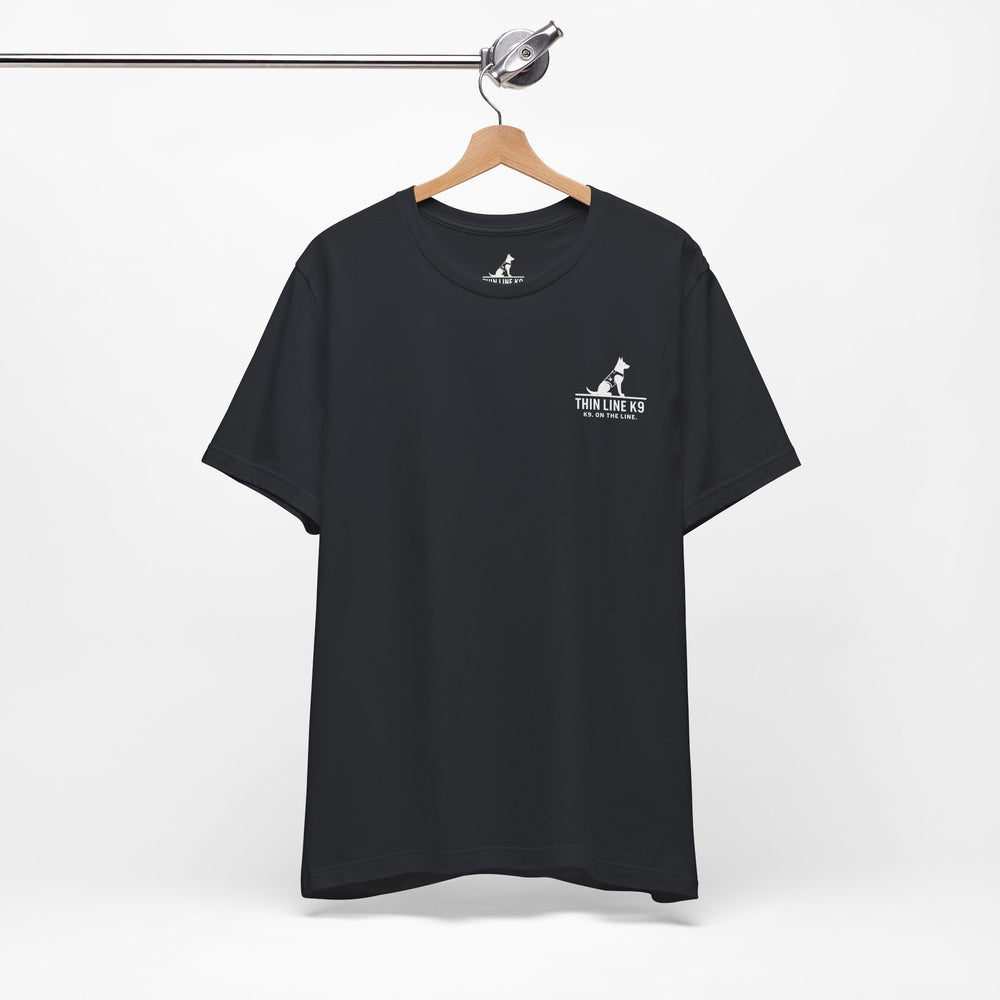 Wired to Work – Electrician Flag Tee